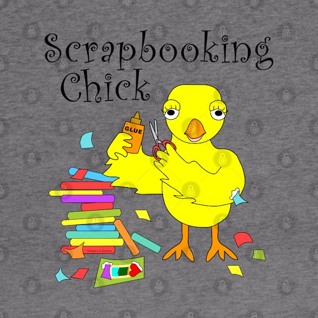 Scrapbooking Chick by Barthol Graphics